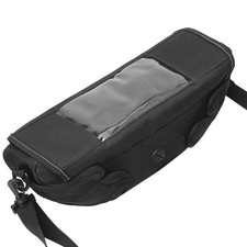 Waterproof Handlebar Storage Bag Motorcycle Bike Handle Bar Bag with Phone Po...
