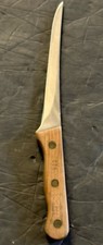 Chicago Cutlery Made in USA C78 Classic Walnut Handle 6.5" Filet Slicing Knife