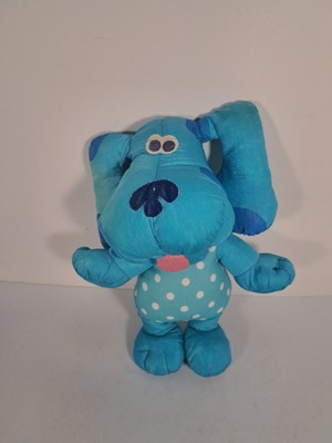 Vintage 1998 Tyco Blue's Clues 10'' Bath Fun Blue Plush