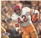 Ricky Bell Signed Magazine Cut Autograph PSA/DNA AQ20495
