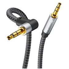 100ft 3.5mm Stereo Audio Cable Right Angle TRS