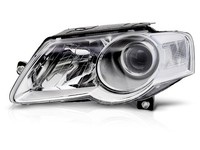 Scheinwerfer Halogen Links FüR VW Passat 3C B6 Bj. 2005-2010 Mit Stellmotor H7