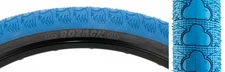 SE Bikes Bozack 24x2.4 BMX Clincher Tire - Durable Wire Bead, Reflective