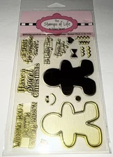 The Stamps of Life Stamps Made In USA Gingerbread 2 Stamp