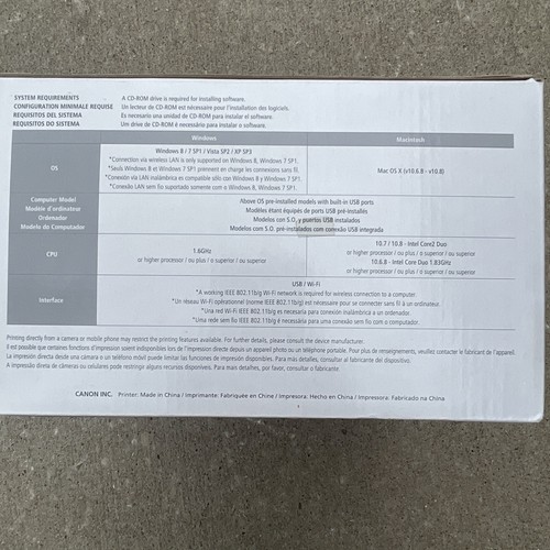 Canon SELPHY CP910 Digital Photo Dye Sublimation Compact Printer WiFi NEW - Bild 2 von 5