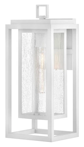 Hinkley Lighting 1004 Republic 1 Light 16" Tall Coastal Elements - White - Picture 1 of 12