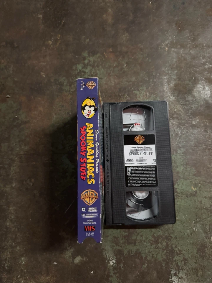 Animaniacs Spooky Stuff VHS Tape - Image 4 of 4