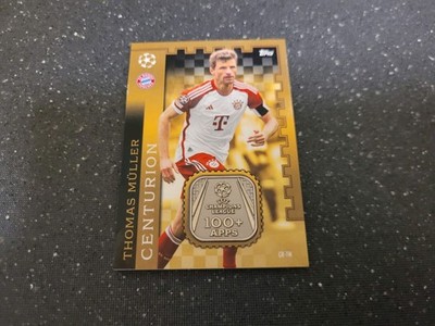 MATCH ATTAX 2023/24 CA-TM THOMAS MULLER (BAYERN) UCL CENTURION RELIC MINT 