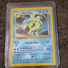 Pokémon TCG Gyarados Holo Rare Base Set 6/102 1999 English Stage 1 NM Clean!