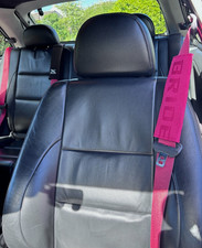 Braut Gurtpolster Abdeckung Gurt ROT Schulterpolster Paar JDM Honda Mazda Nissan