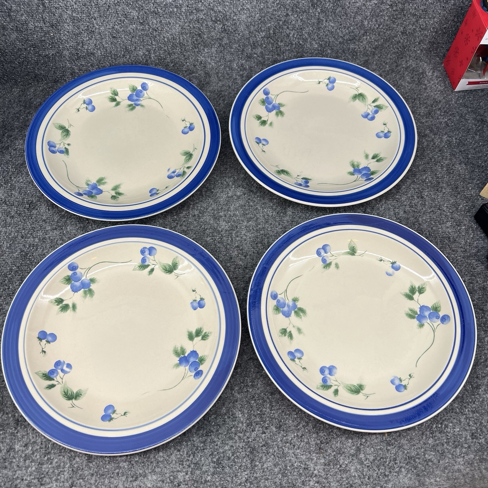LL BEAN Blueberry Stoneware 11