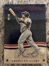 2025 Panini Boys of Summer #AGS-NC Nelson Cruz American Glory AUTO 48/99
