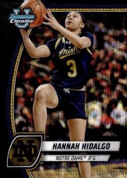 2024-25 Bowman University Chrome Black Wave #26 Hannah Hidalgo