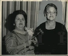 1963 Press Photo Althia Windom president of Southeastern Louisiana Windom Circle