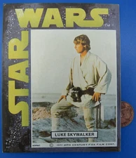 ADPAC Star Wars CEREAL STICKER '77 vtg Luke Skywalker / General Mills Promotion