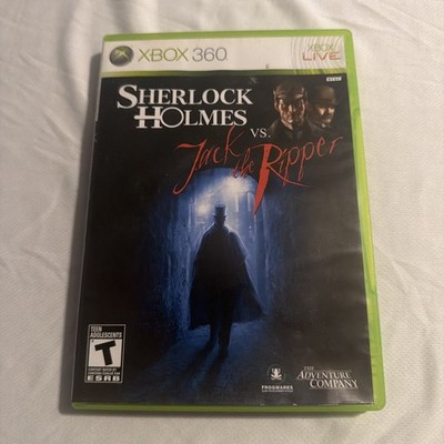 Sherlock Holmes vs Jack the Ripper Xbox 360 2010 Complete CIB
