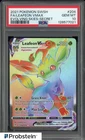 2021 Pokemon SWSH Evolving Skies Secret #204 FA Leafeon VMAX PSA 10