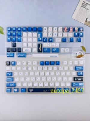 BOCCHI THE ROCK Keycap Anime Key Caps Dye-sub for Cherry Keyboard Yamada Ryo New