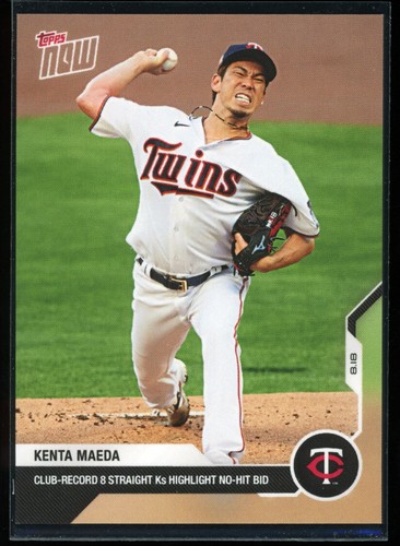2020 Topps Now 123 Kenta Maeda