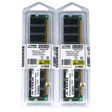 2GB KIT 2 x 1GB DIMM DDR NON-ECC PC2700 333MH...