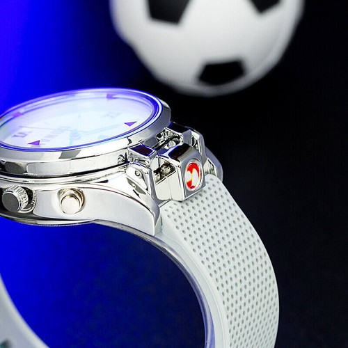 Reloj Pulsera Detective Conan Cuarzo Kudou Shinichi Dibujos Animados Cosplay Láser LED - Imagen 4 de 13