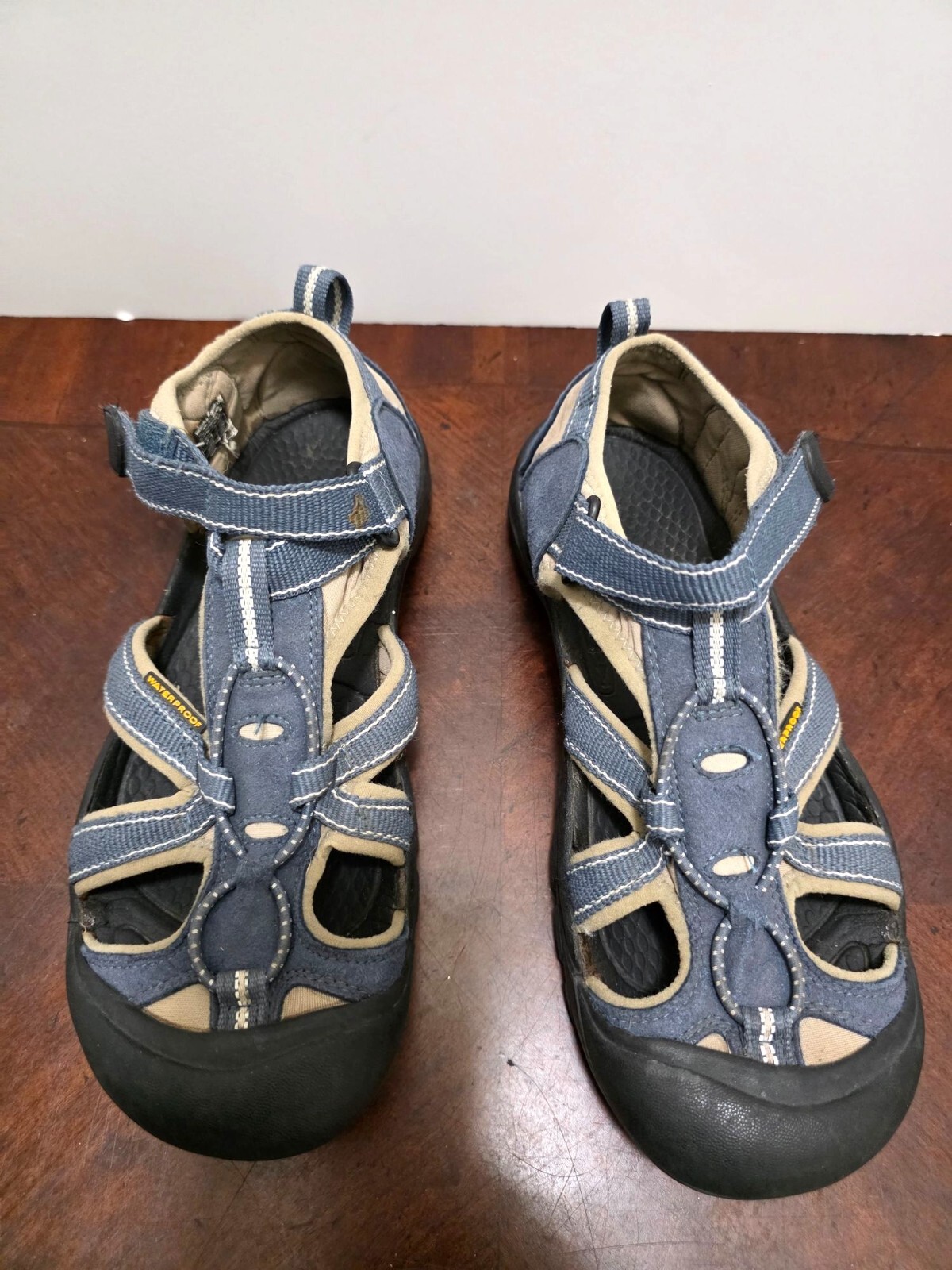 Sandali Keen Newport H2 blu taglia 6 giovani impermeabili scarpe da trekking outdoor