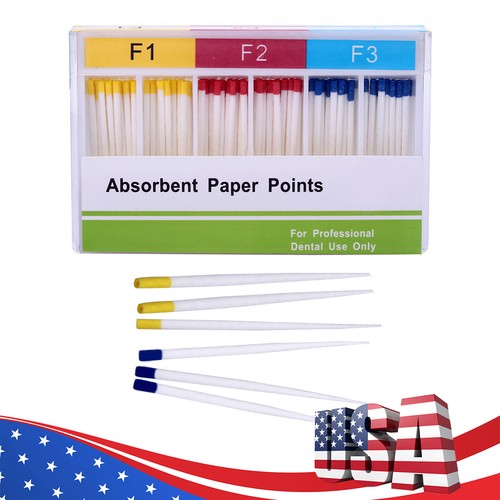 AZDENT Dental Endo Gutta Percha Points &Absorbent Paper Points Taper Color Coded - Picture 33 of 44