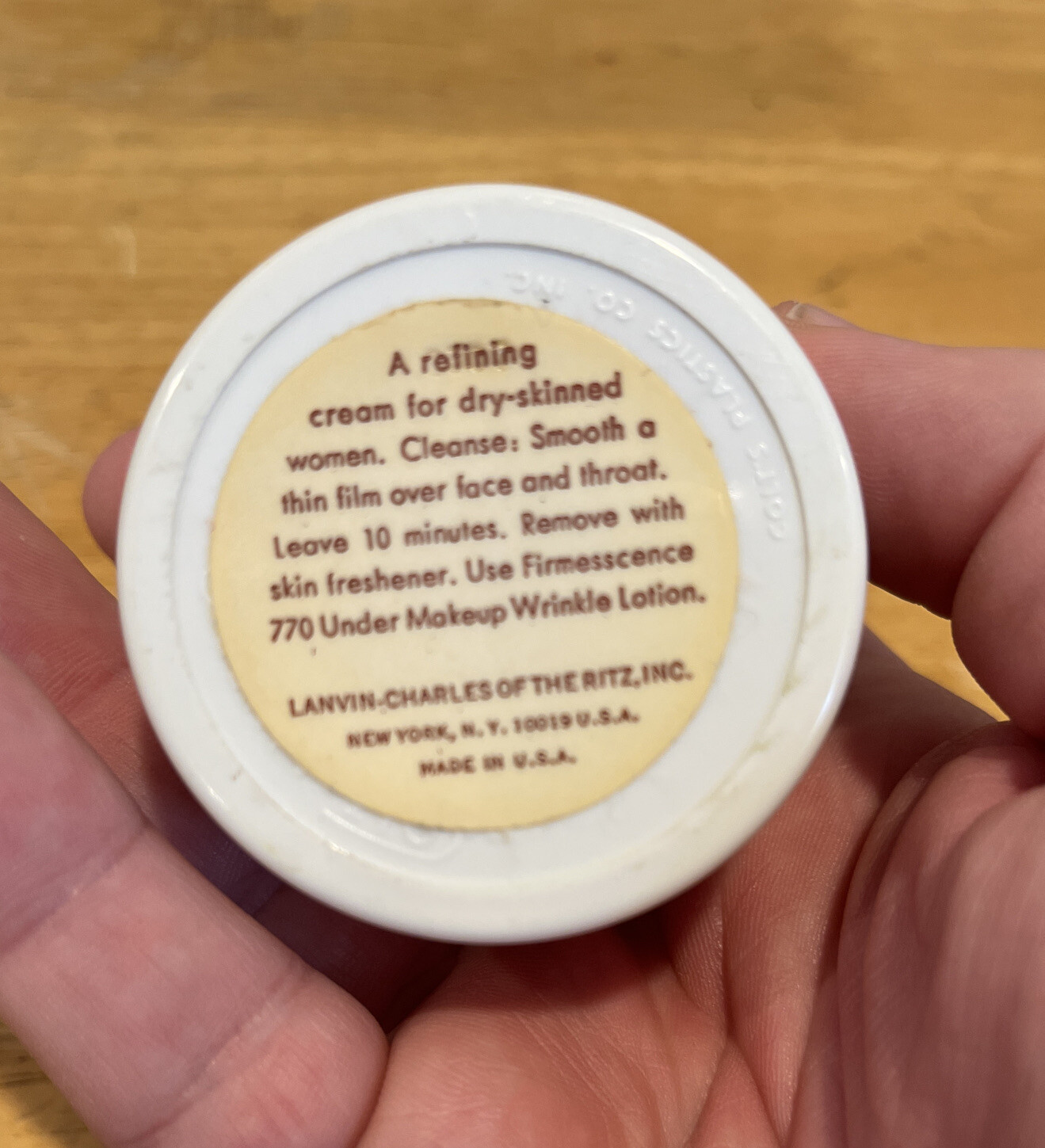 Charles Of The Ritz Vintage Firmesscence Treatment 2 Oz Cream