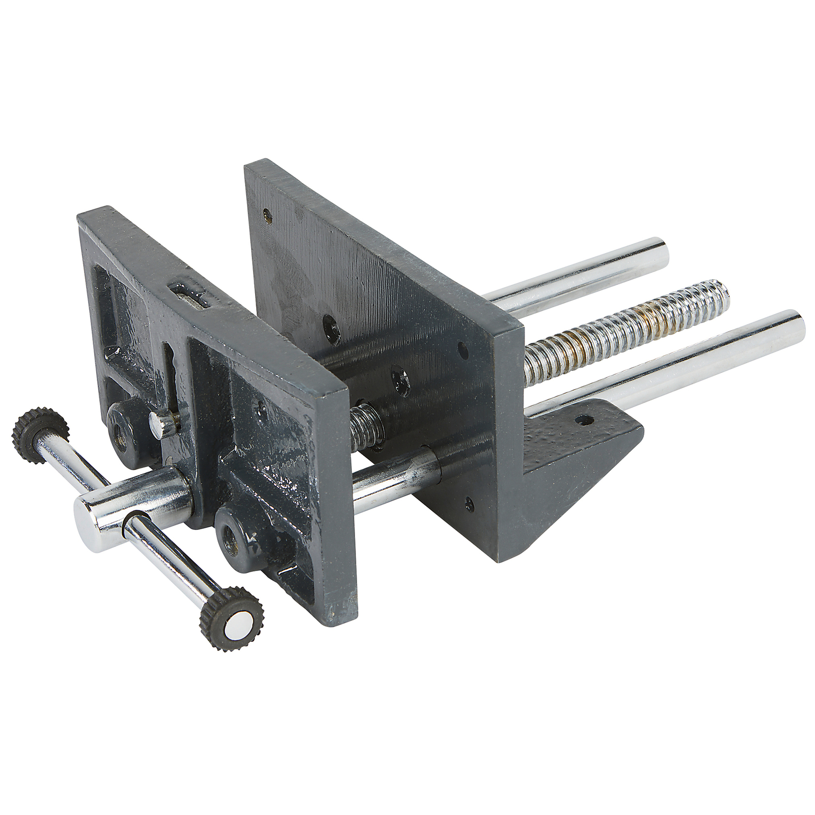 Larin 6.5in. Bench-Mounted Woodworking Vise, Model# V1-HV65