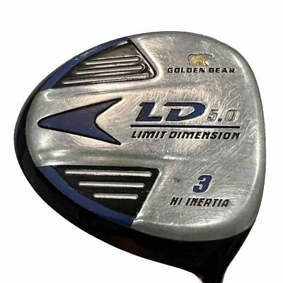 Nicklaus Golden Bear LD 5.0 Limited Dimension 3 Wood Medium Flex Graphite 43  RH