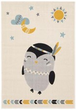 Kinderteppich COCOON Wunderwelt Eule 120x170cm Spielteppich Wohnteppich Teppich 