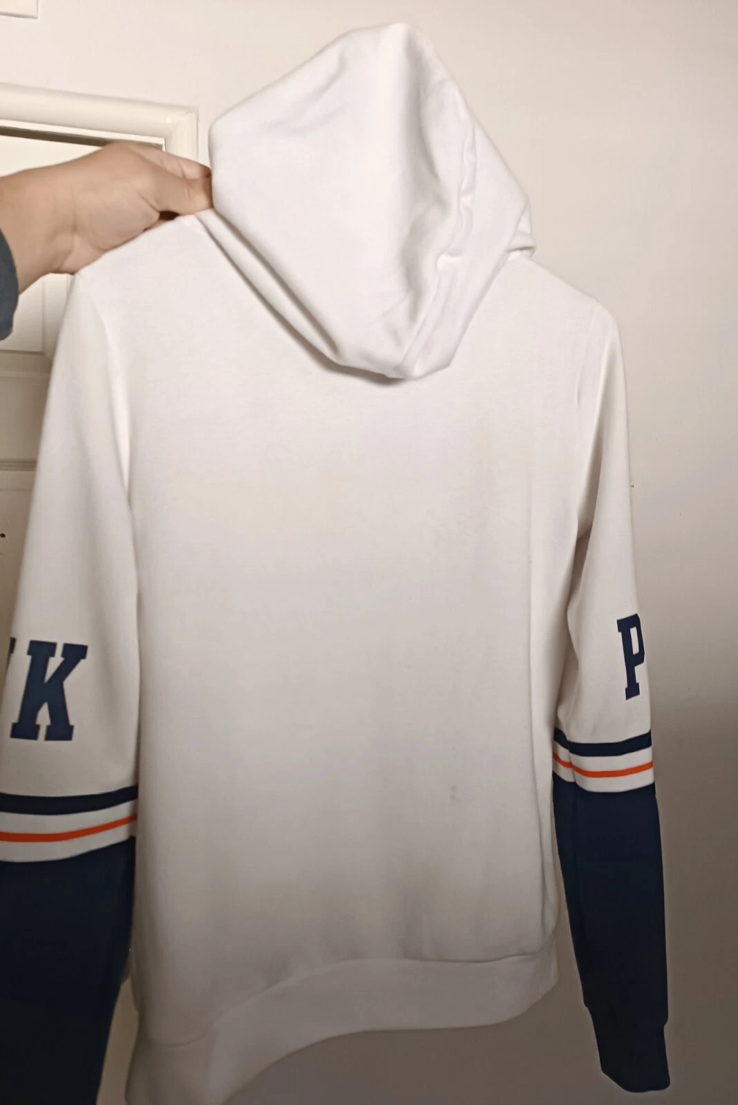 UNDERCOVER Felpa con cappuccio rosa victoria secret XS 100% cotone