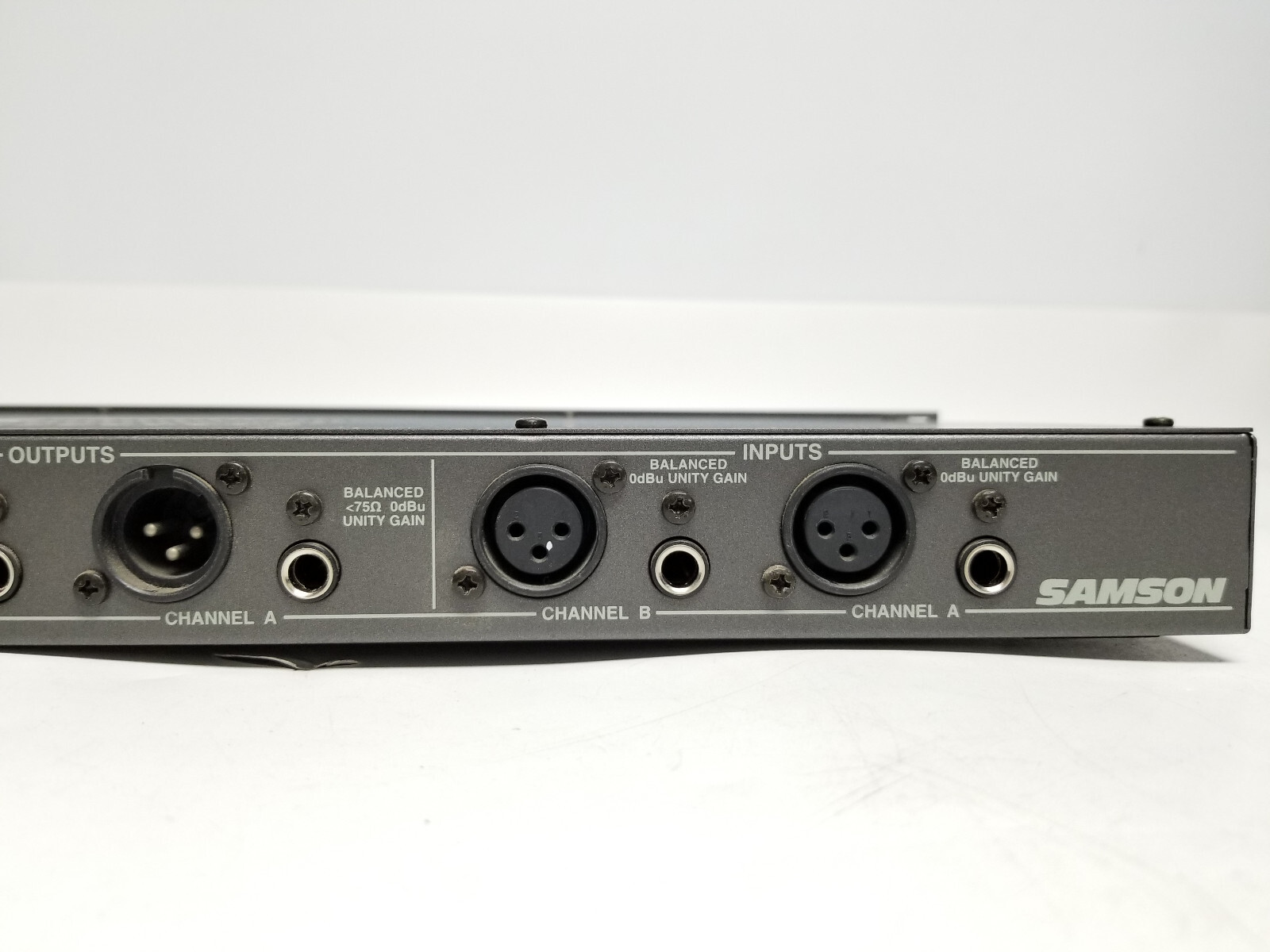 Samson E30 2/3 Octave Stereo 15 Band Graphic Equalizer eBay