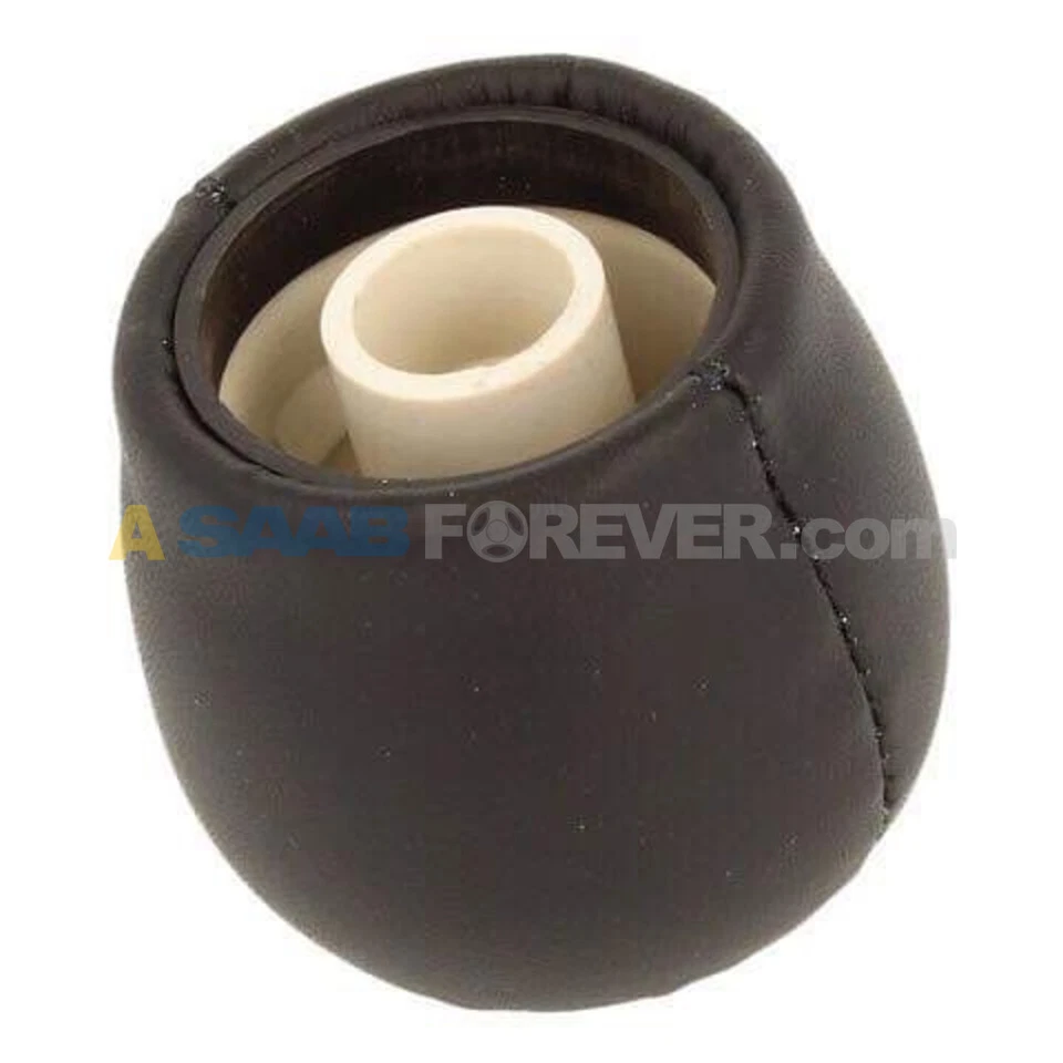 SAAB NG900 PERILLA DE CAMBIO CUERO MANUAL PALANCA DE CAMBIOS 1994-1998 NUEVA REPRODUCCIÓN OEM Foto 3 de 4