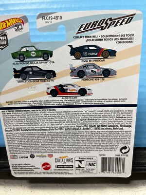 1/64 HOT WHEELS REAL RIDERS EURO SPEED ALFA ROMEO GIULIA SPRINT