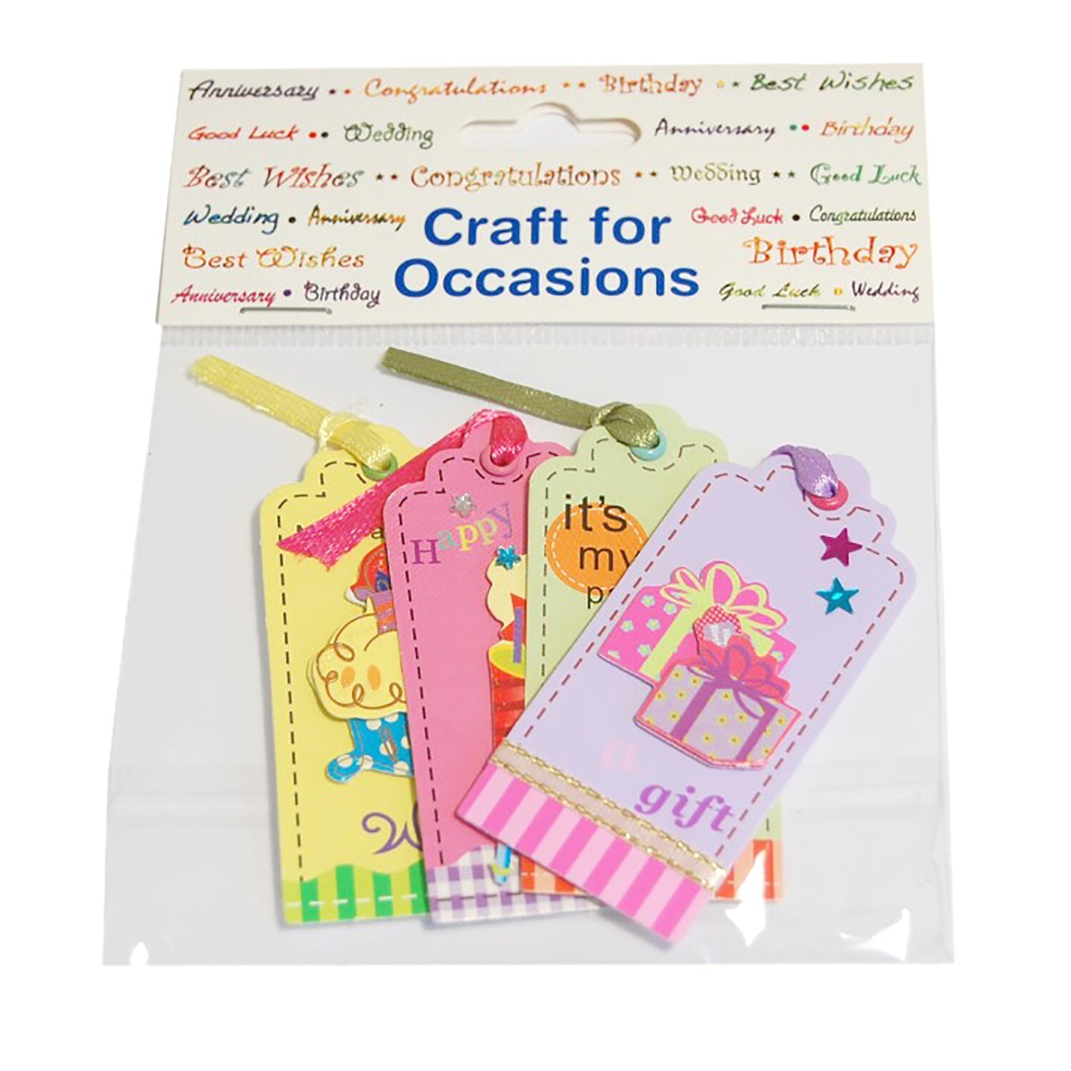 Trimits Craft Embellishments Scrapbook Card Making Swing Party Tickets/Tags New