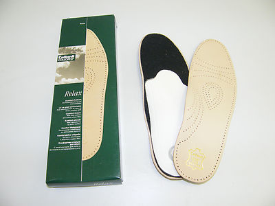 COLLONIL Relax Leather Footbed Sz. 36-41 With Activated Carbon Filter Foot Arch