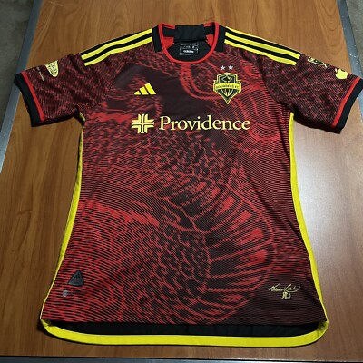 Adidas Authentic Jordan Morris Seattle Sounders FC The Bruce Lee Kit Jersey  M