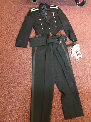 air force black uniform
