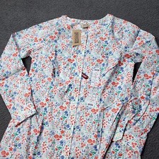 Duluth Trading Tunic Womens XS Extra Small Gardener Shirt Button Wrinklefighter