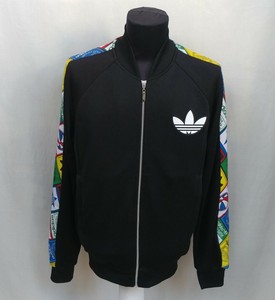 adidas originals superstar track top black