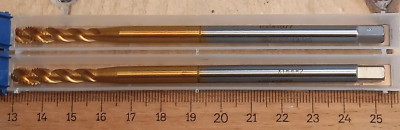 2 Vergnano M6 6H Maschinen-Gewindebohrer HSS-E A70L TiN