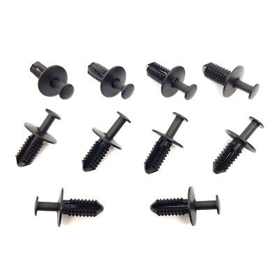 10x 7mm Mercedes-Benz Verkleidung Clips Befestigung Klips Halter Clip Schwarz 