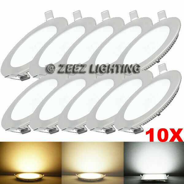 ZeeZ Round Cool White Non-Dimmable LED Recessed Ceiling ZeeZ Round Cool White Non-Dimmable LED Recessed Ceiling