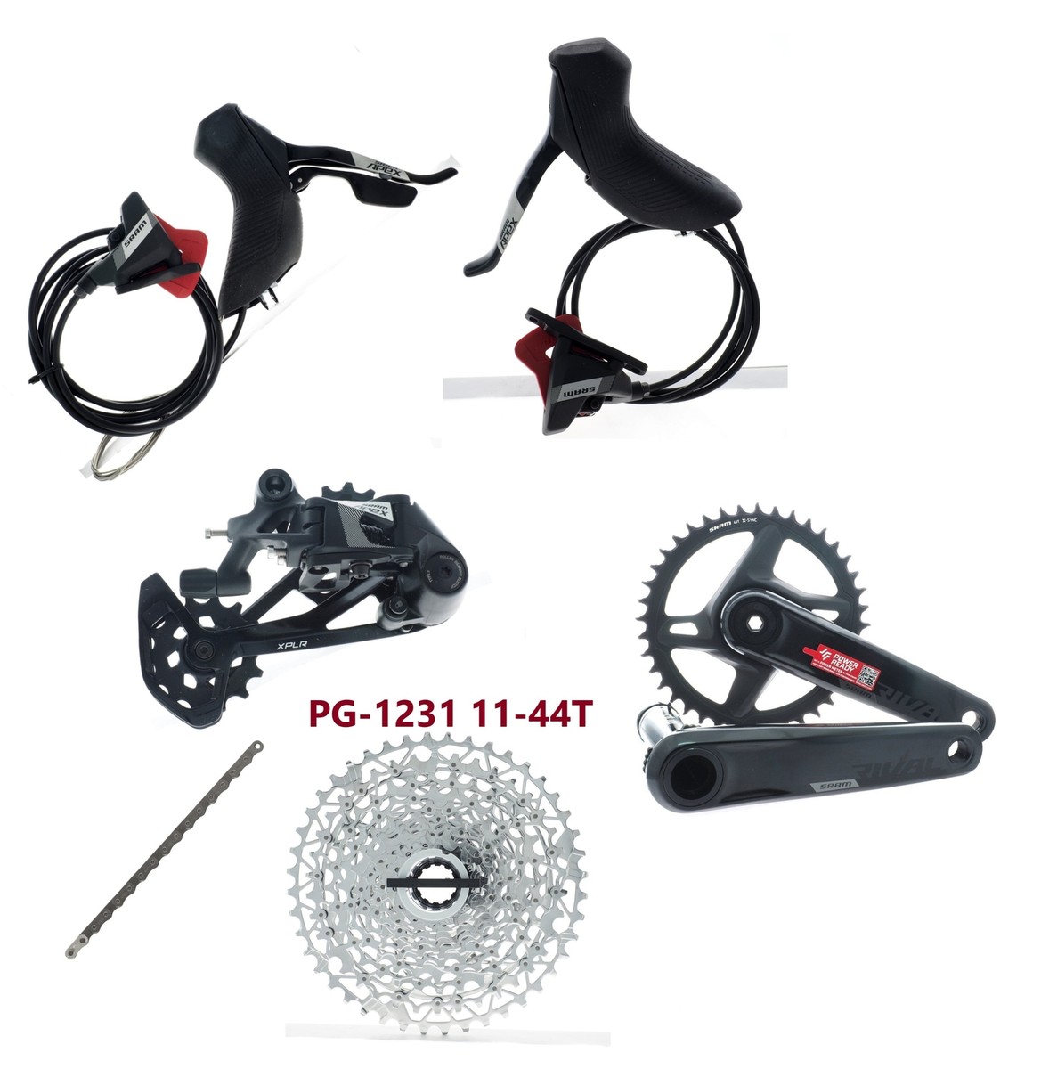 SRAM APEX XPLR 1x12sリアディレイラー SRAM（スラム）Apex XPLR Rear Derailleur（エイペックスXPLR