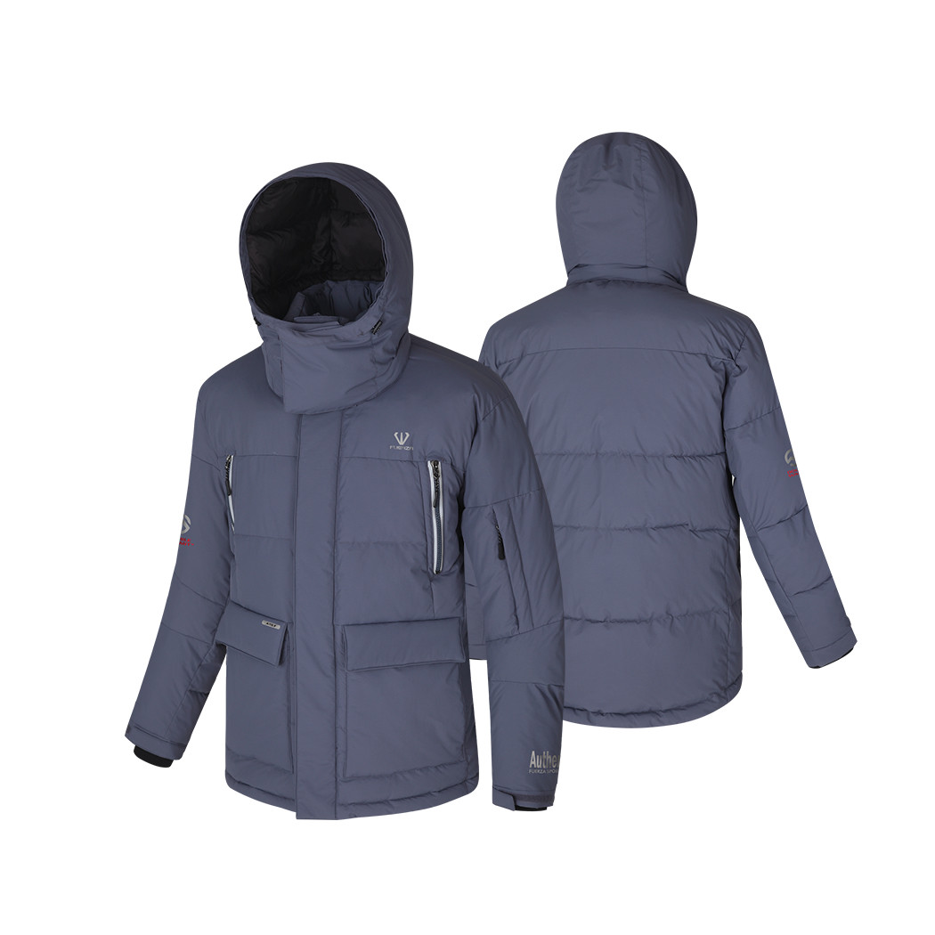 【KOOLOSET】Winter Wellon Field Parka FUERZA Mens Winter Down Wellon Cruelty-Free Hooded Parka