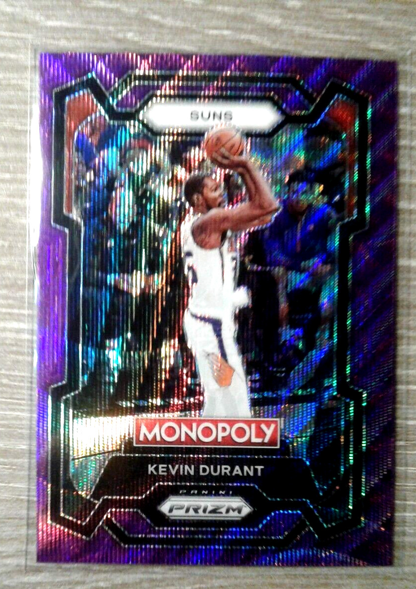 2023-24 Prizm Monopoly Purple Wave #70 Kevin Durant  Phoenix Suns