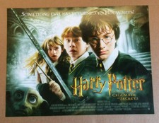 Original Official Harry Potter Chamber of Secrets Art Print Movie Poster 2002