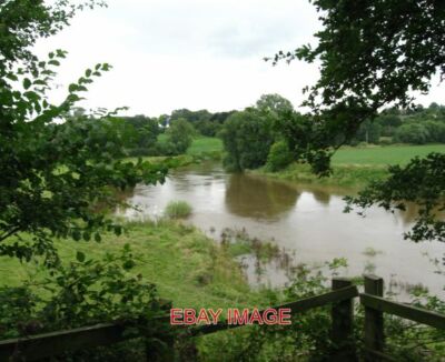 FOTO SEVERN AUSSICHTSPUNKT IN SHRAWARDINE 2 SHROPSHIRE EIN ÖFFENTLICHER FUSSWEG VON SHRA