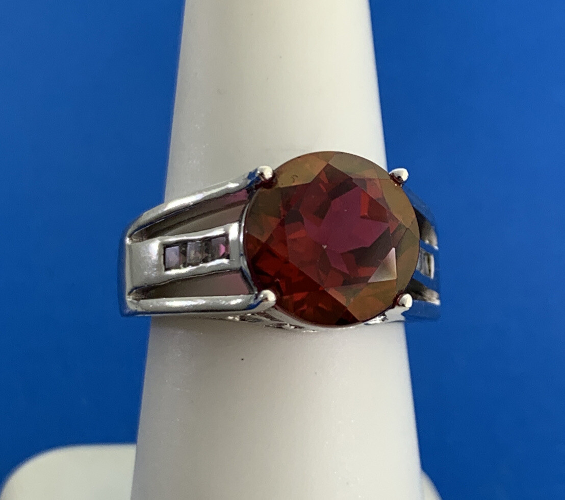 Designer BBJ 925 Sterling Silver Ruby Solitaire W… - image 4